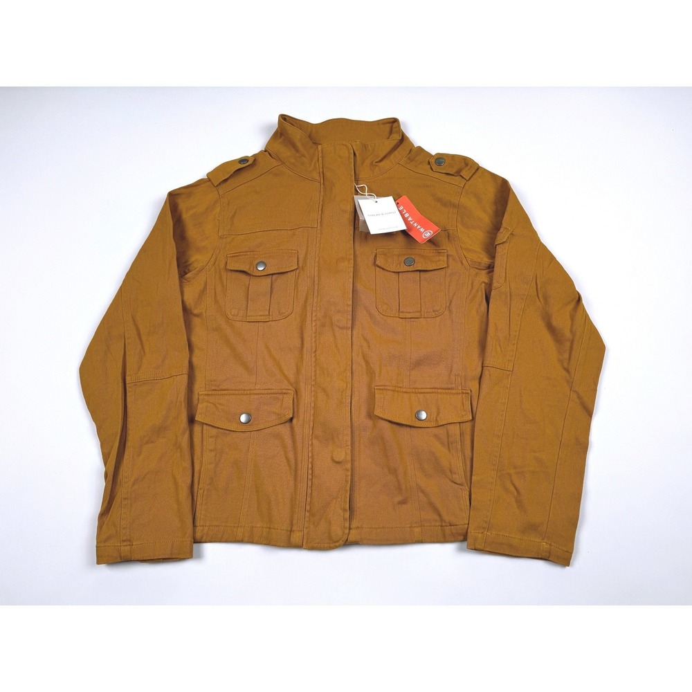 Thread & Supply Utility Jacket Ochre Large NWT - Picture 3 of 11